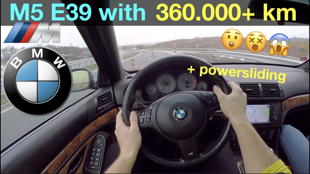 2000 BMW M5 E39 POV Test Drive + Acceleration 0-200 km/h