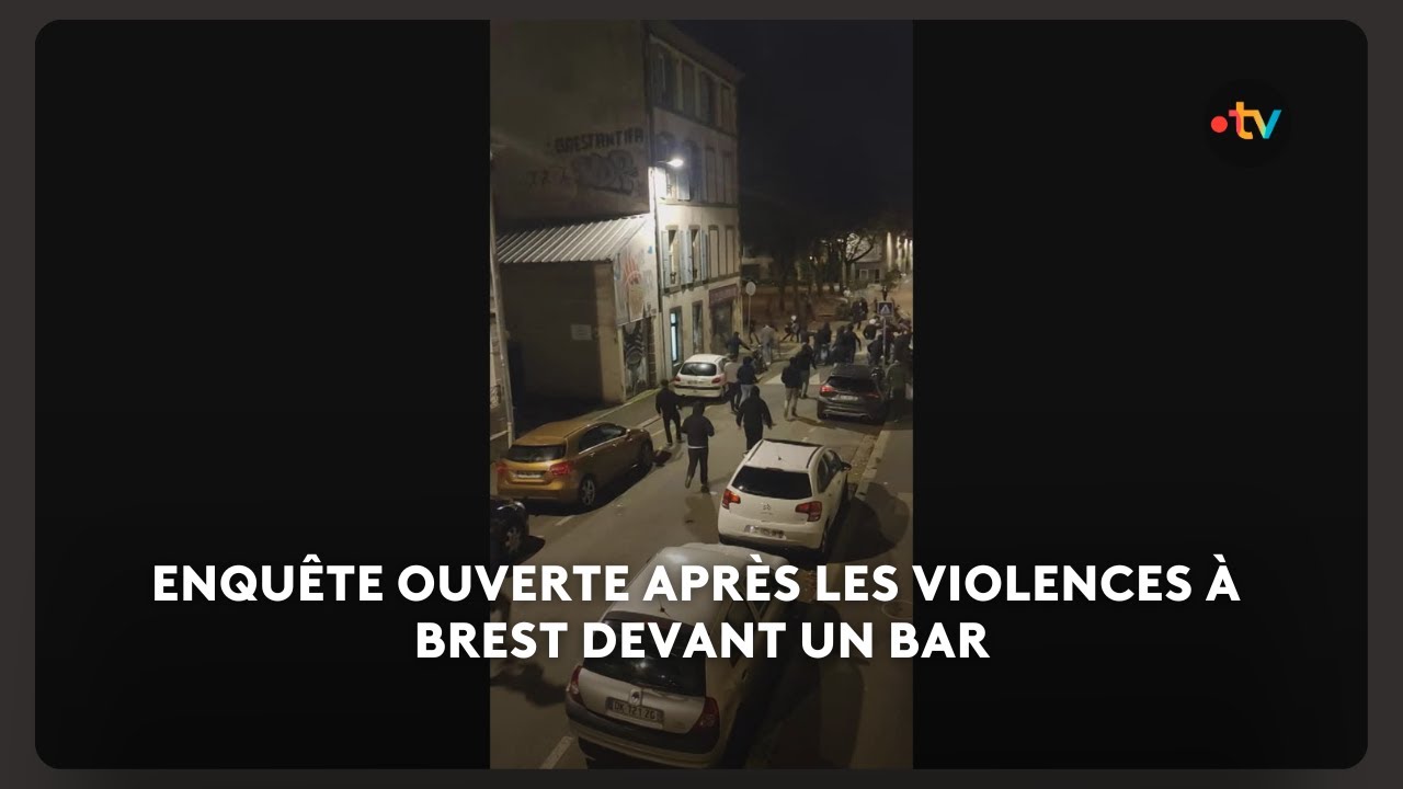 Un groupe de jeunes hommes masqués attaque des clients installés devant un bar à Brest