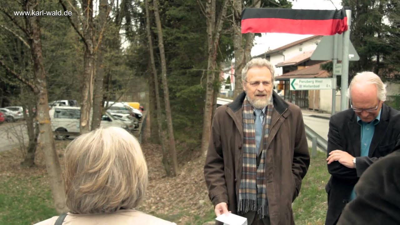 Einweihung der Karl-Wald-Straße in Penzberg am 04. April 2014