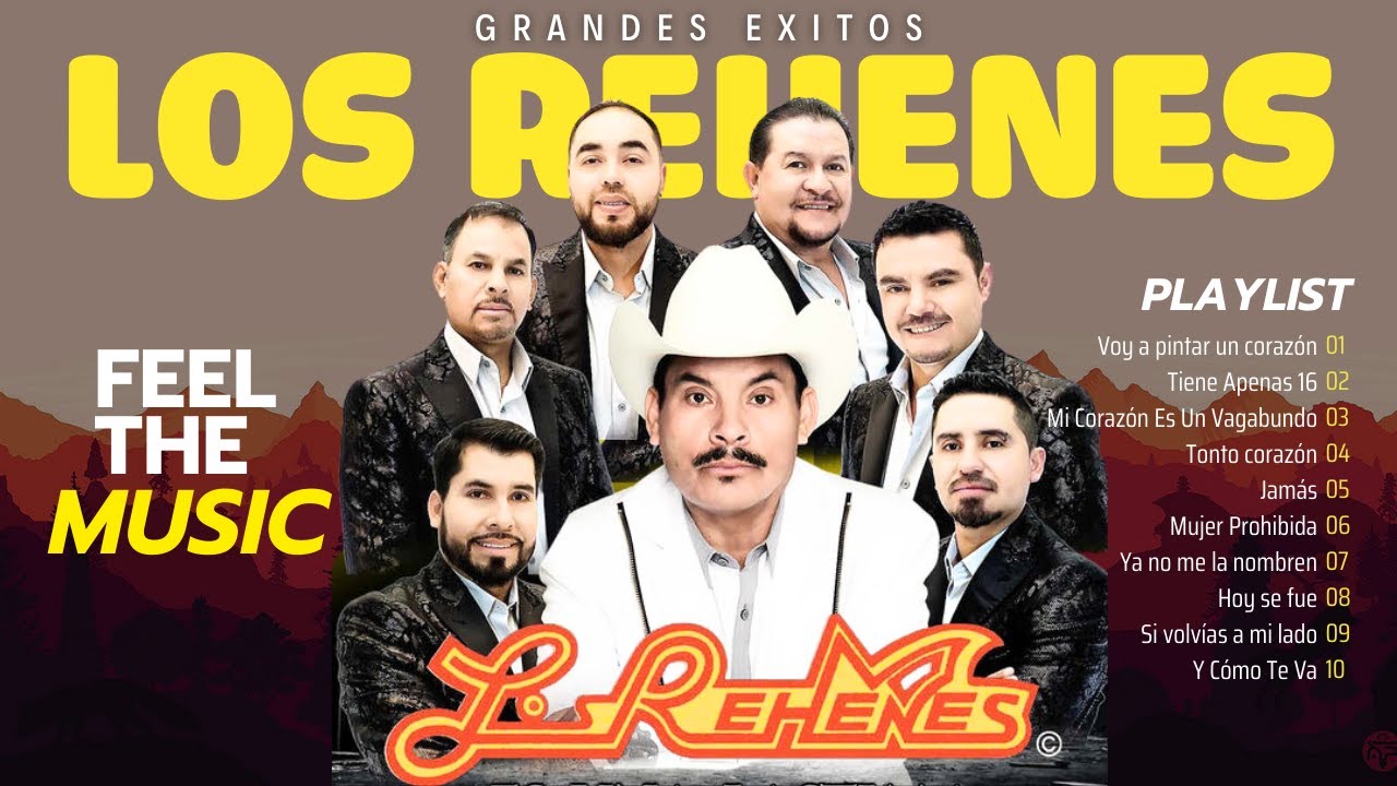 Los Rehenes Mix 35 Exitos Romanticos 💕Viejitas Pero Buenas Canciones 💕BALADAS romanticas en espa&ntilde;ol