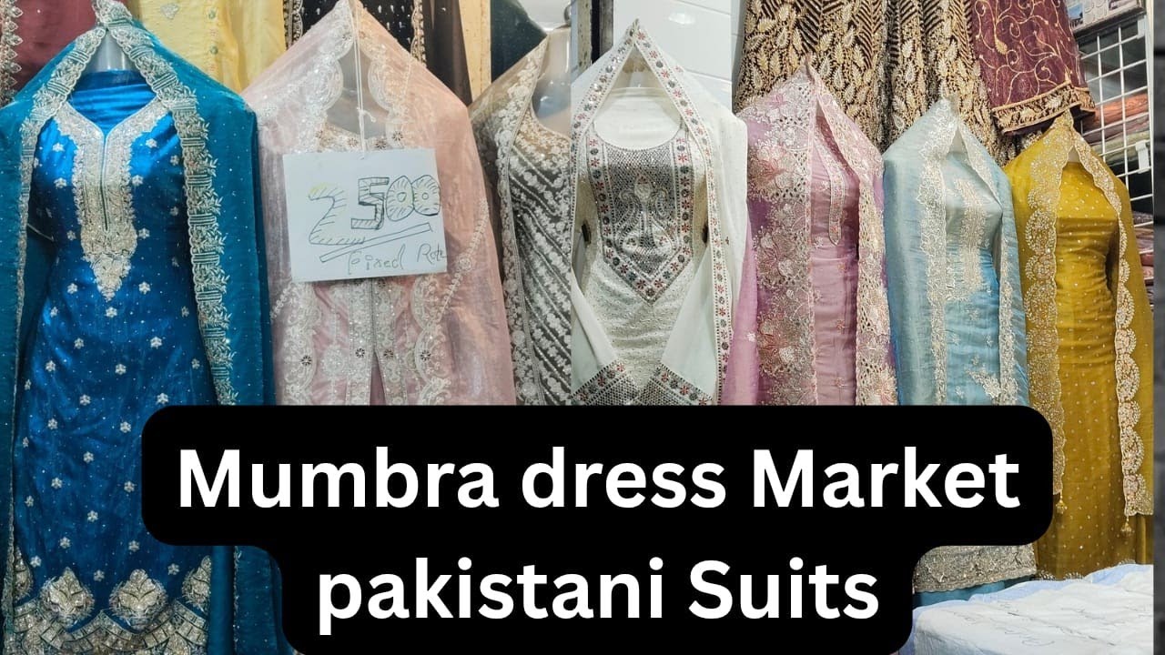 Mumbra Sasta Bazaar | Mumbra Market | Wedding Dress Collection 👗| Pakistani Suits Upto 650 to 2500Rs