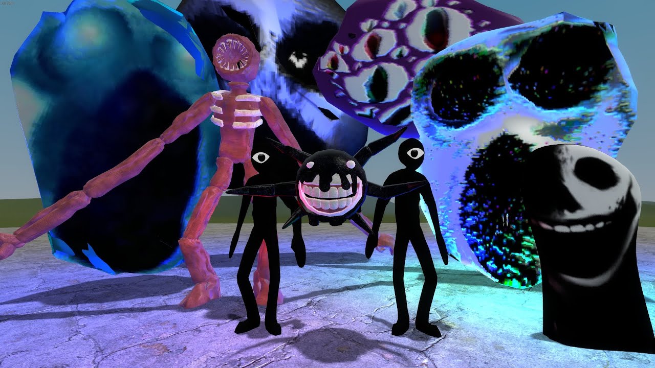 NEW ALL ROBLOX DOORS NEXTBOTS in Garry's Mod!