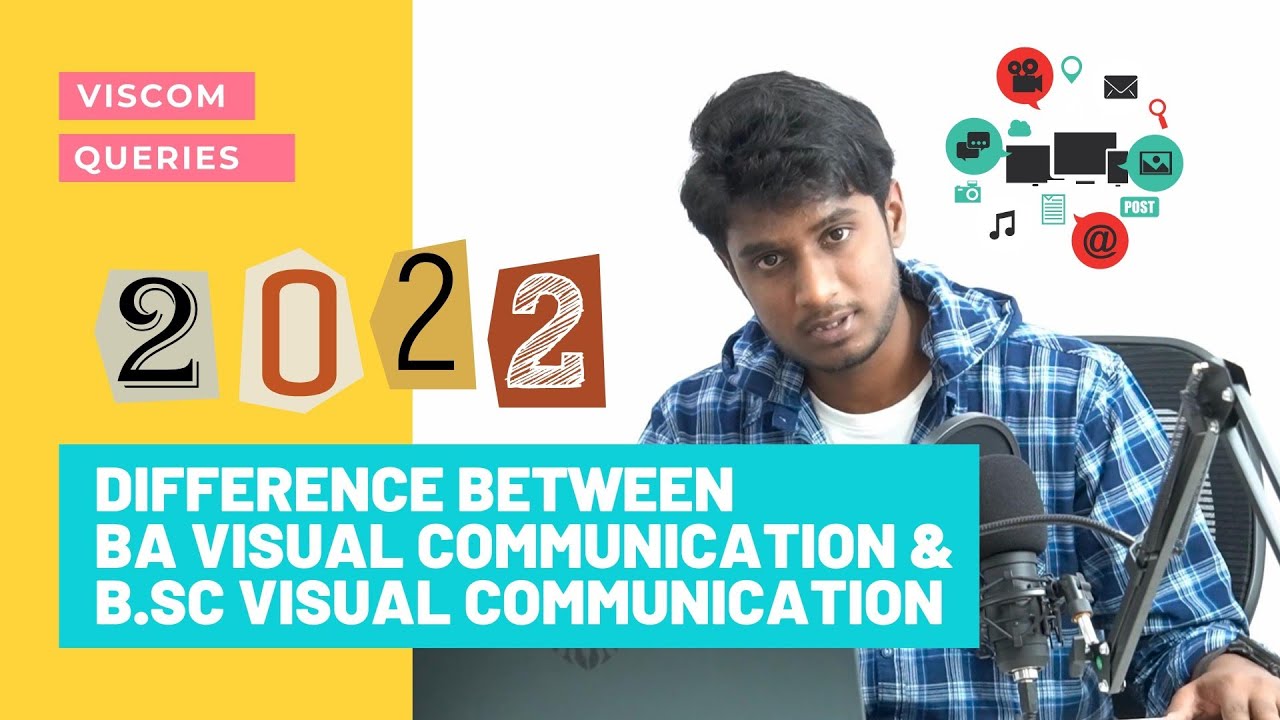 DIFFERENCE BETWEEN BA VISUAL COMMUNICATION & B.SC VISUAL COMMUNICATION || VISCOM FEES STRUCTURE