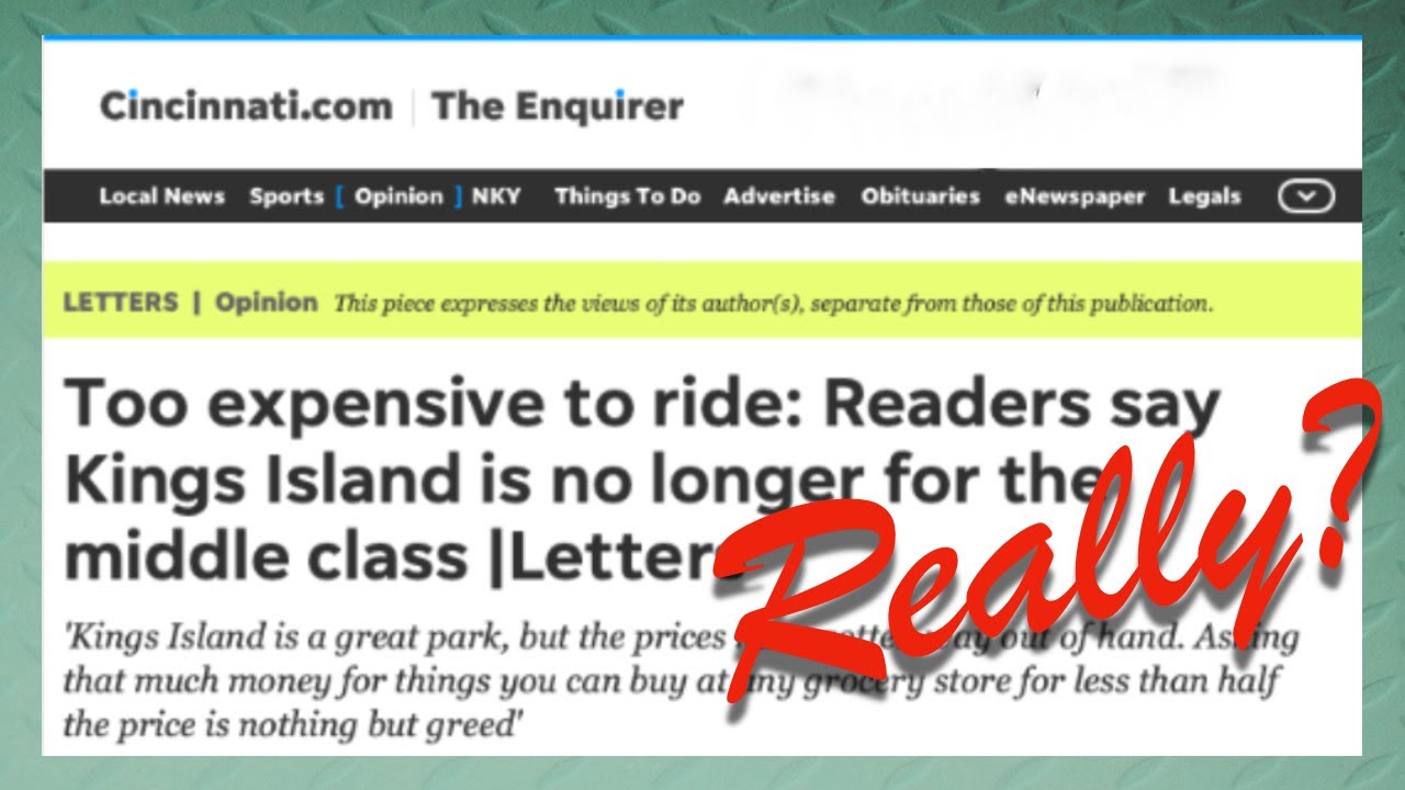 Is Kings Island Pricing Out Everyday People?