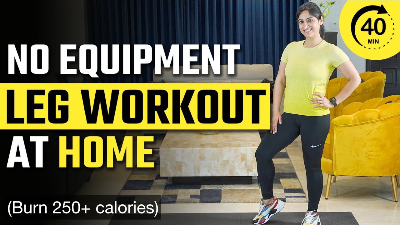 Lower Body Workout At Home | Slim Thighs and Toned Legs | By GunjanShouts