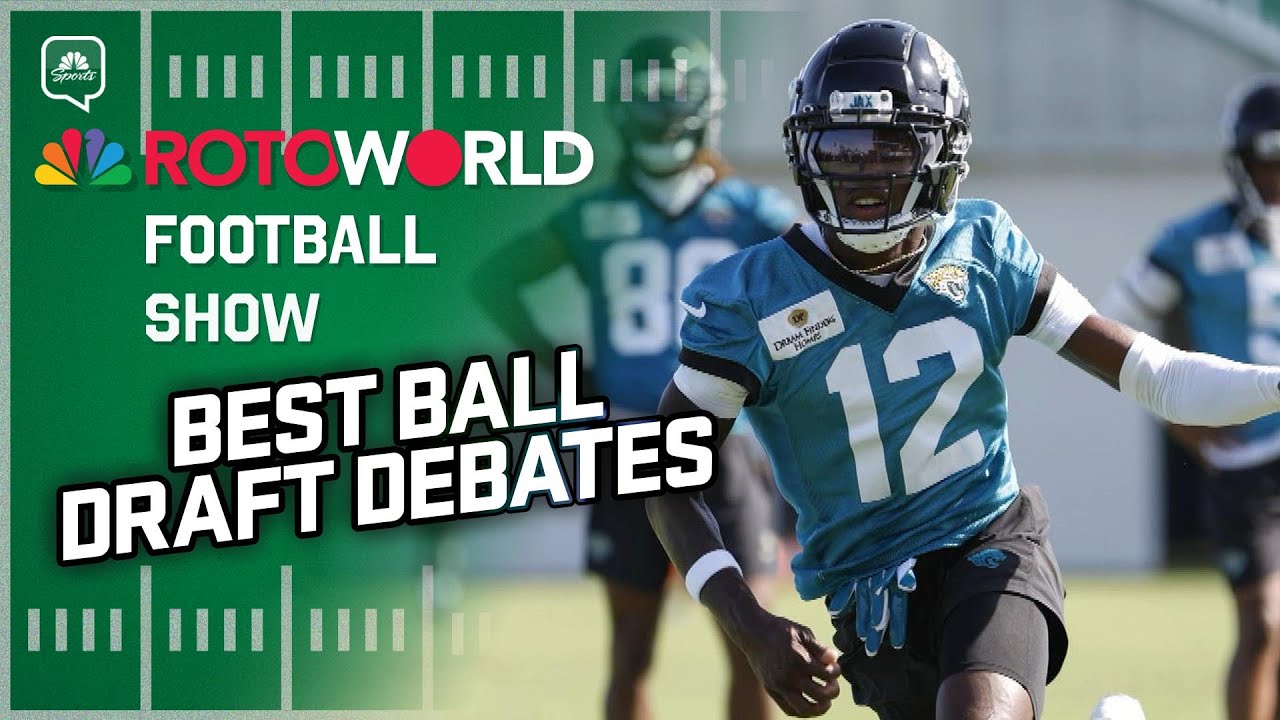 Best Ball Draft Debates: Hunter, Hampton + Rice pleads guilty | Rotoworld Football Show (FULL SHOW)