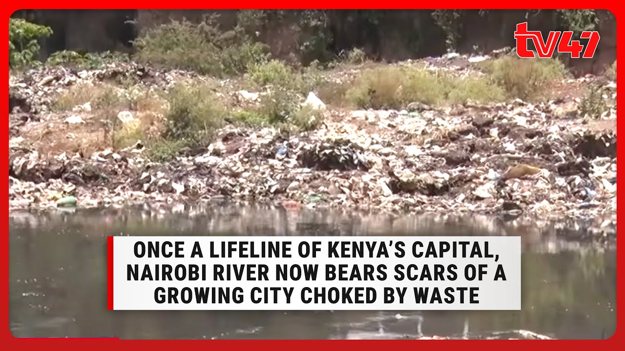 Once a lifeline of Kenya’s capital, Nairobi River now bears scars of a growing city choked by waste