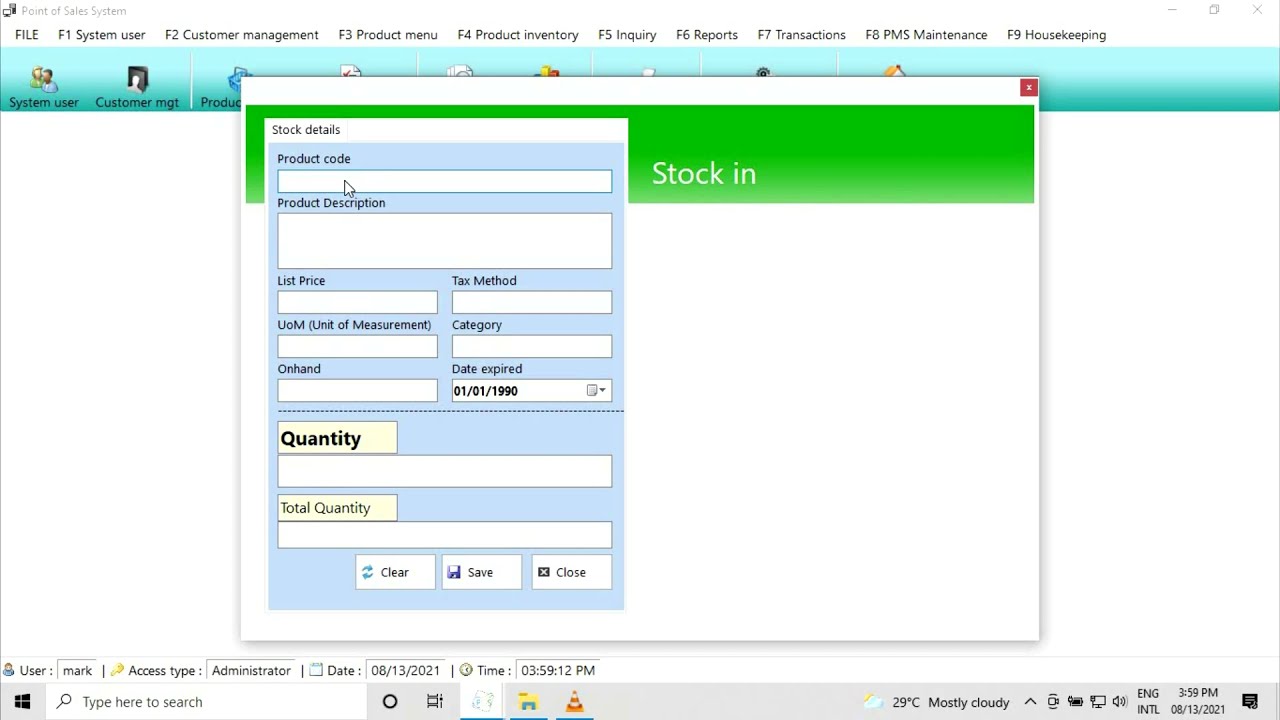 Commercial Point of Sale (POS) System flow [Part 2]