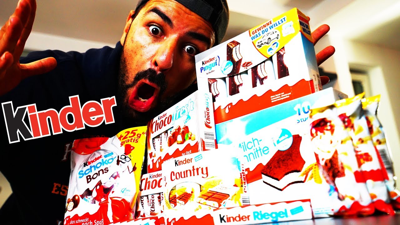 Alle KINDER-SCHOKOLADEN in 1 MIXEN!!!