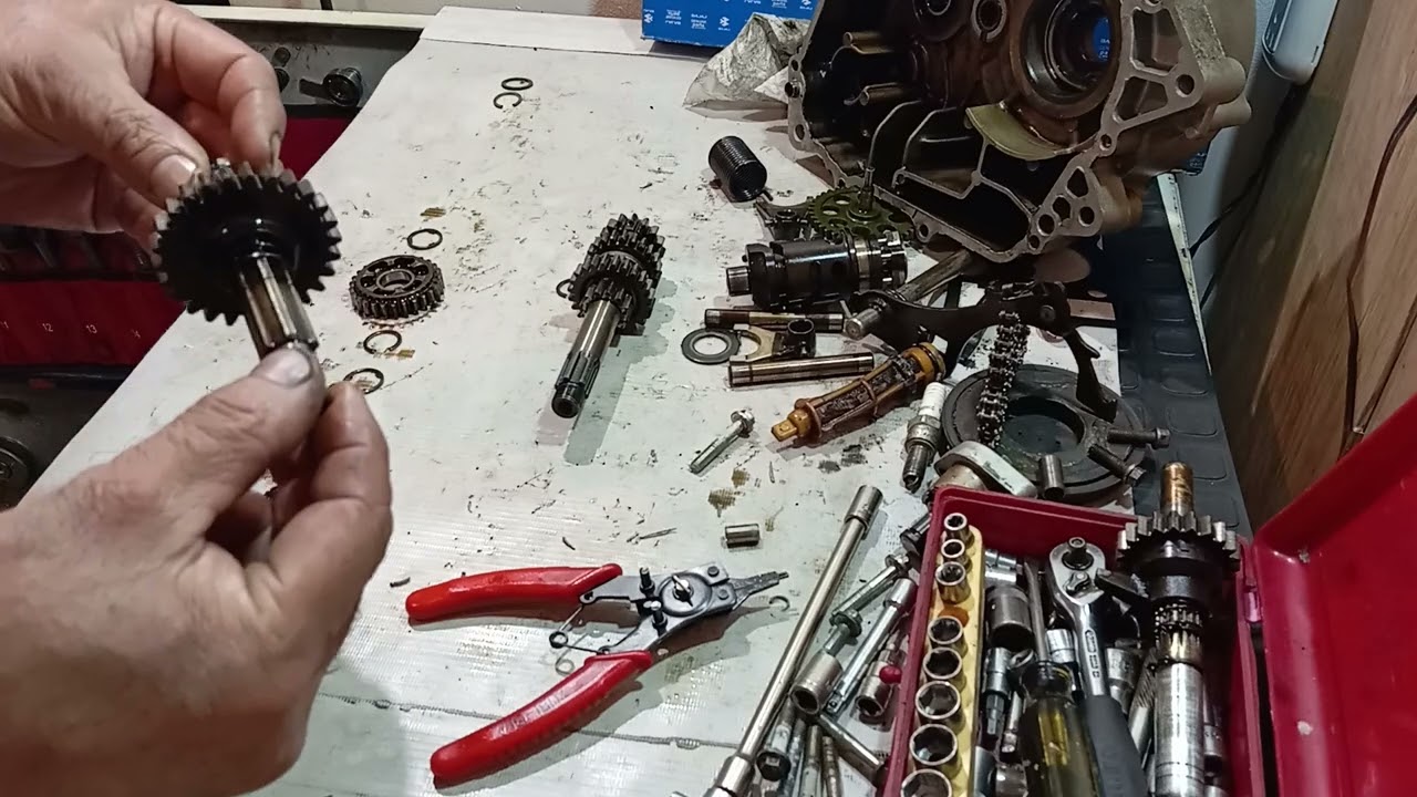 cómo armar caja de cambios de #boxer CT 100 BM 150 diagnóstico detalles a tener encuenta