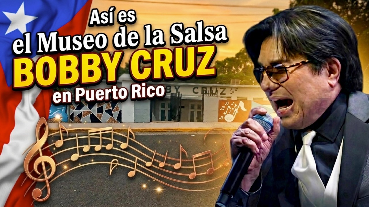 PUERTO RICO: Así es el MUSEO de la SALSA Roberto 