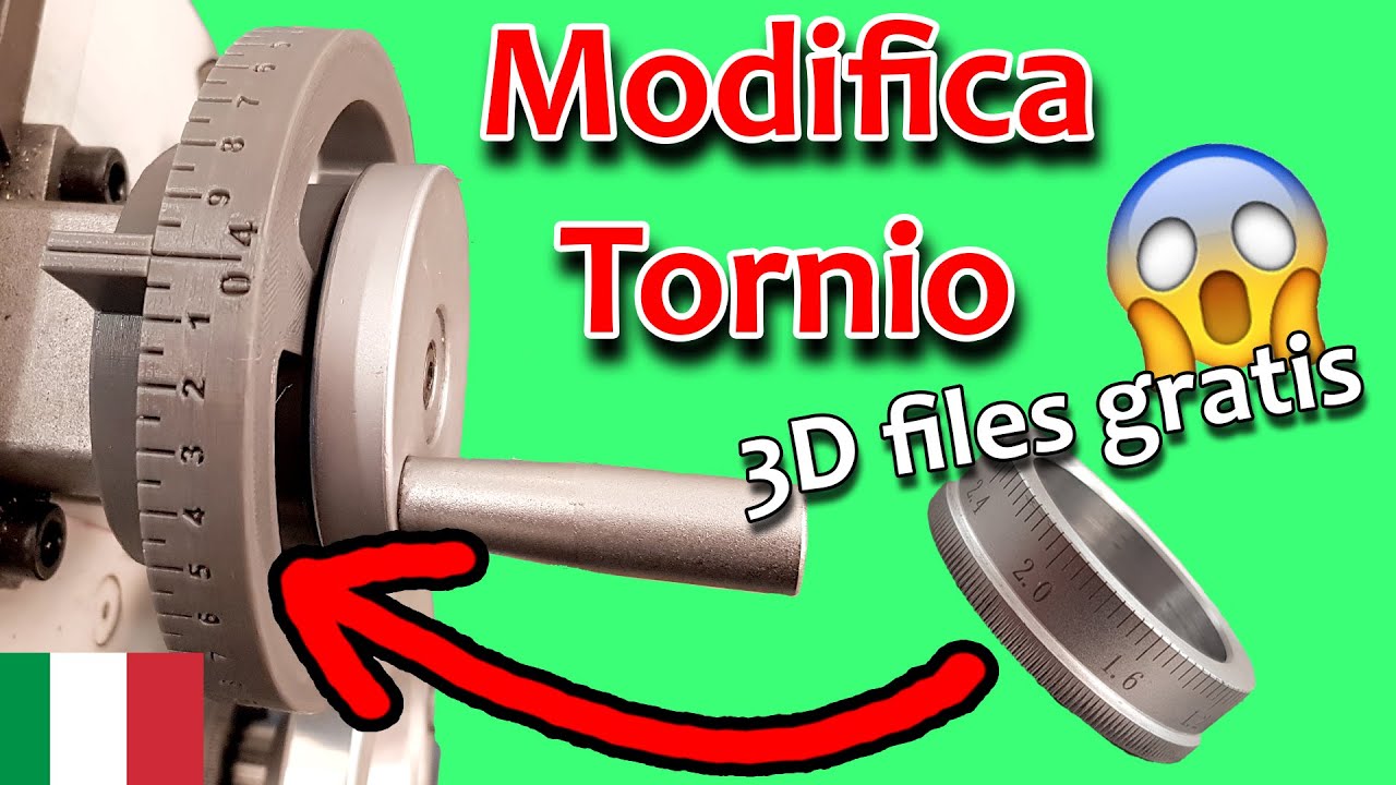 Modifica tornio: AUMENTARE LA PRECISIONE !!!