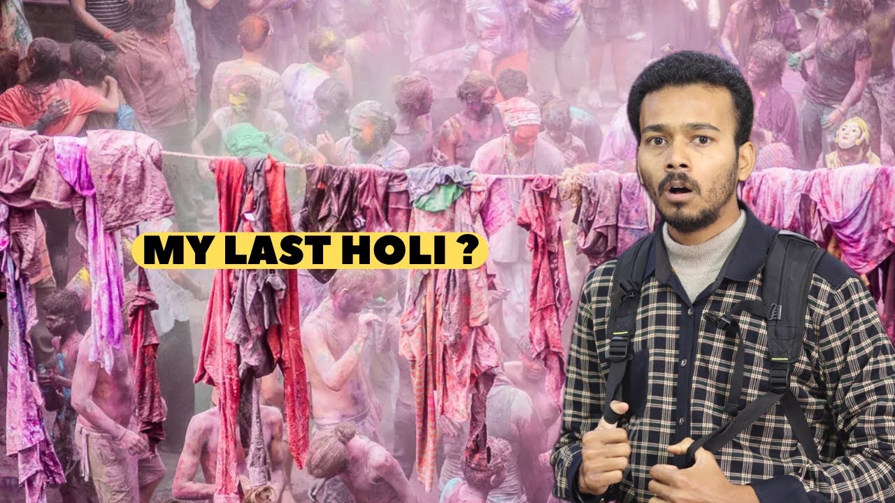 FIRST time in PUSHKAR (RAJASTHAN) for HOLI