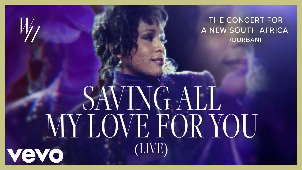 Whitney Houston - Saving All My Love for You (The Concert for a New South Africa (Durban) - LIVE)