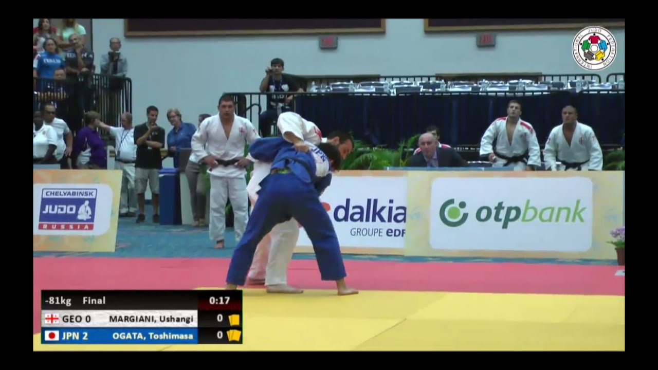 Georgia vs Japan - Final - Judo World Junior Championship Teams 2014