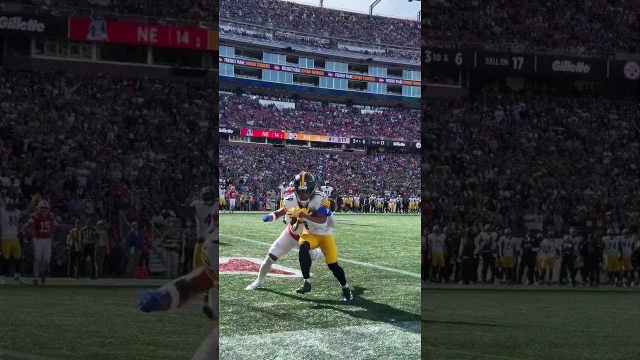 A LATE GO-AHEAD TOUCHDOWN! RODGERS TO AUSTIN III! #PITvsNE on CBS