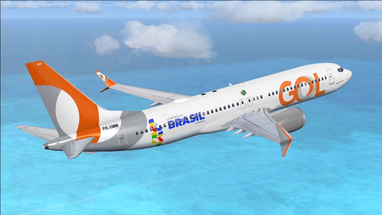 [FSX] Boeing 737 MAX 8 GOL | Aracaju (AJU) - Rio de Janeiro (GIG)