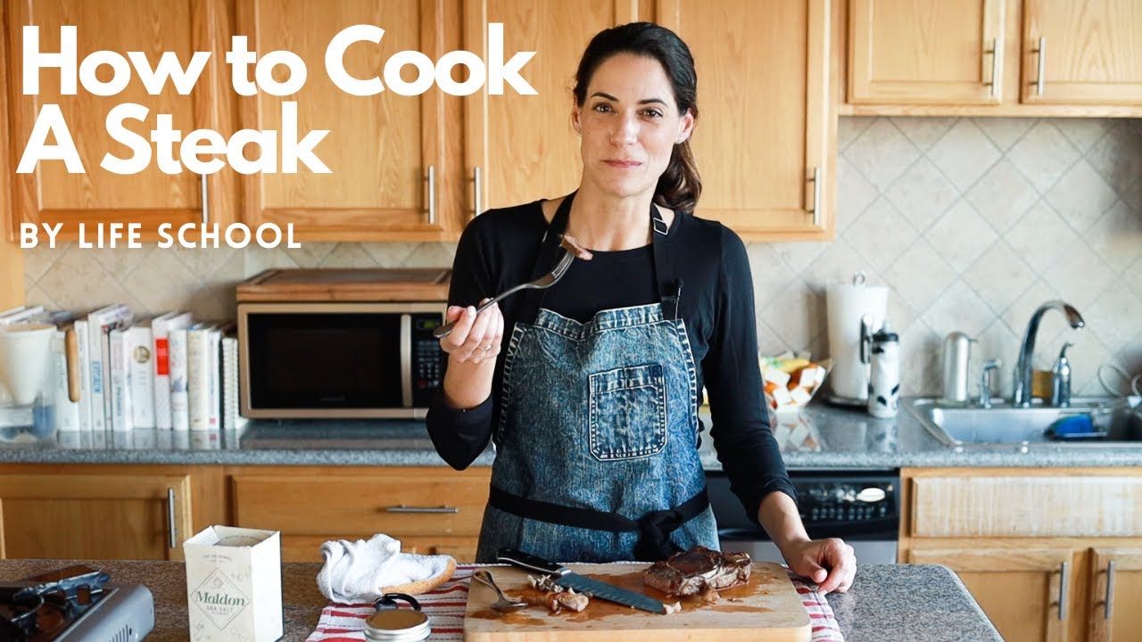 How to Make a Steak 🥩 | Medium-Rare Every Time | Beginner Recipe