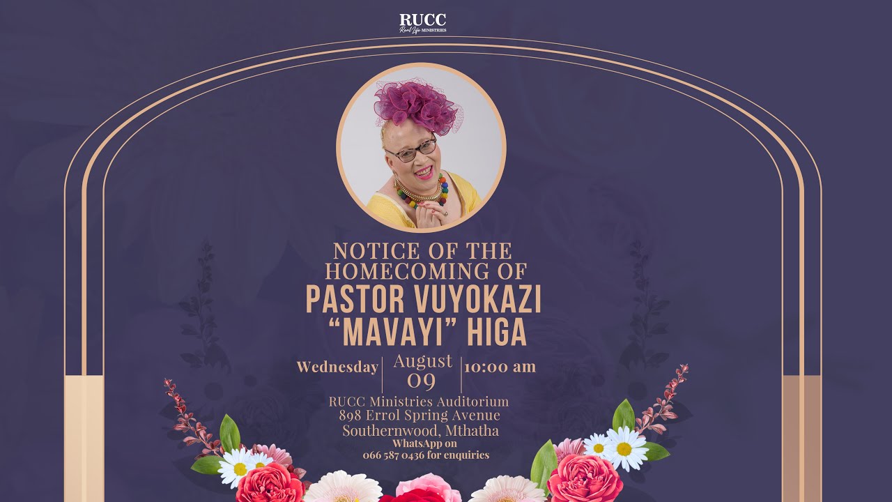 PASTOR MAVAYI HOMECOMING SERVICE