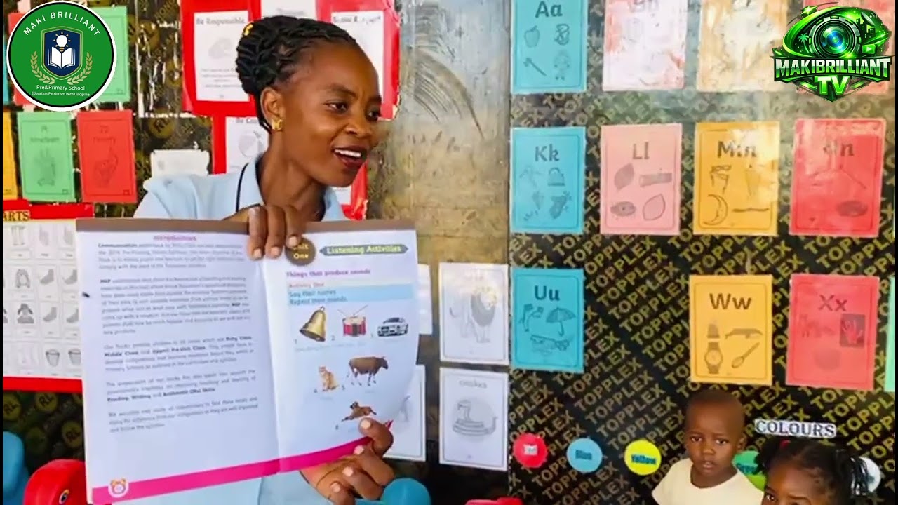 Pupils learnt about sounds for Animals and various things#makibrilliantschool #things #school 