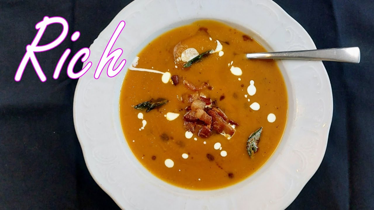 Суп из жареной мускатной тыквы: секрет глубокого вкуса и кремовой текстуры