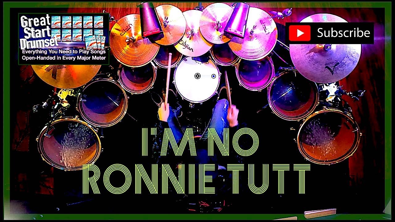 I'm No Ronnie Tutt - Mirrored Kit Minute: Linear Squared - LARRY LONDON 