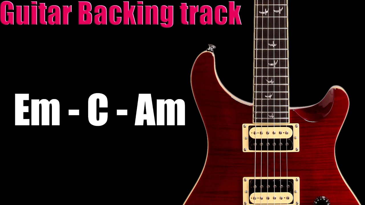 Guitar Backing Track Style Stratovarius In Em / By Romilton Sousa