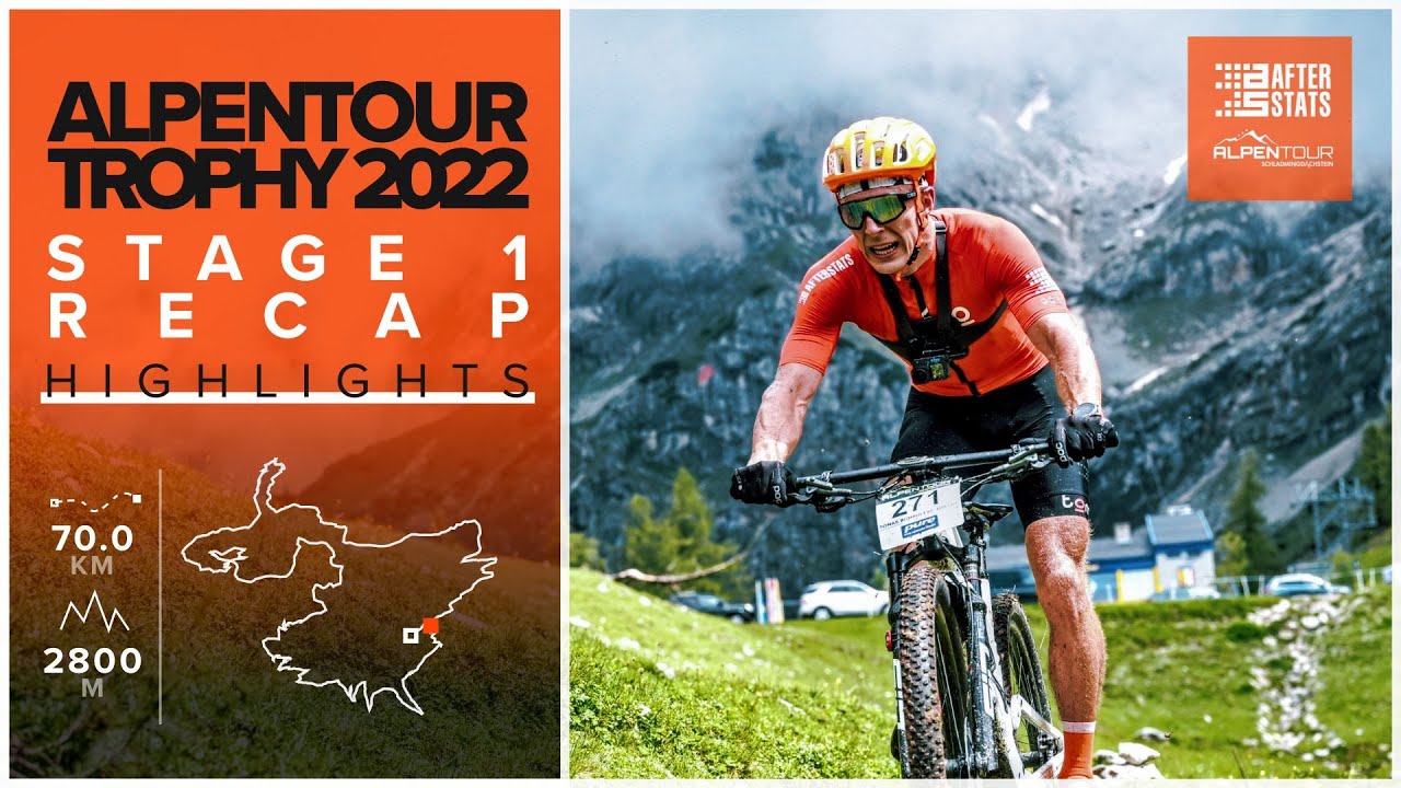 Alpen Tour Trophy 2022 Stage 1 Highlights with EN Commentary - 2022 06 23