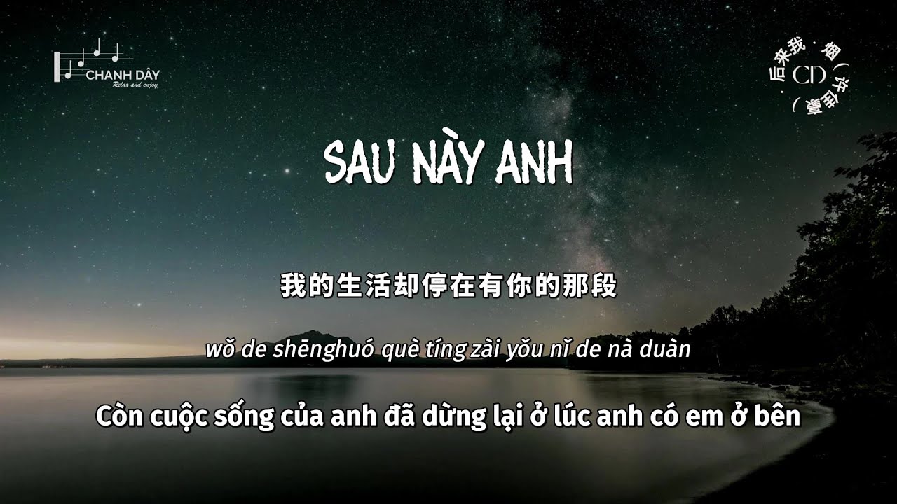 [Vietsub] Sau n&agrave;y anh (后来我) - Y&ecirc;n (Hứa Giai H&agrave;o) (烟(许佳豪))