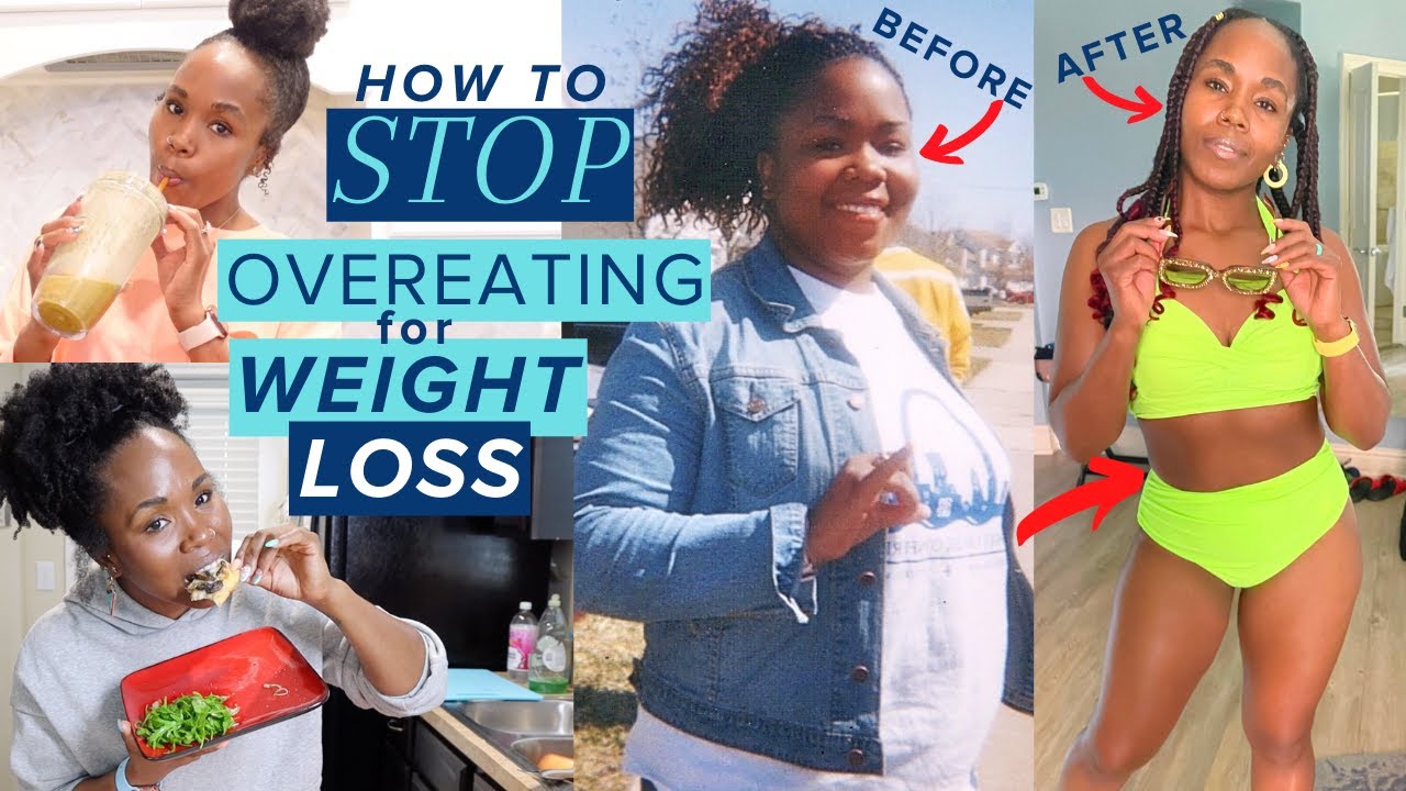 How to STOP OVEREATING for Weight Loss | 6 Ways to STOP Eating So Much + Emotional Eating