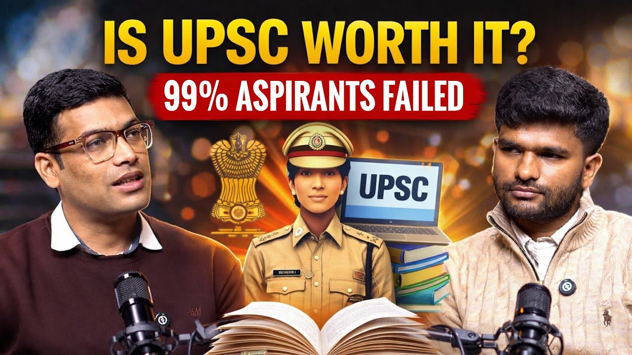 99% UPSC Aspirants Fail | The Harsh Reality of Government Job Craze in India | Talk With Achievers