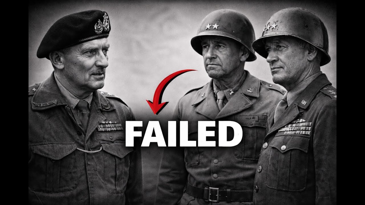 Why Montgomery Lost American Trust After Market Garden