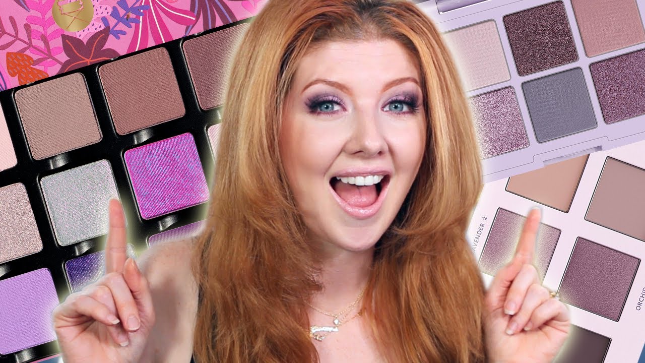 FAV Purple Eyeshadow Palettes of the Moment (with tutorials)