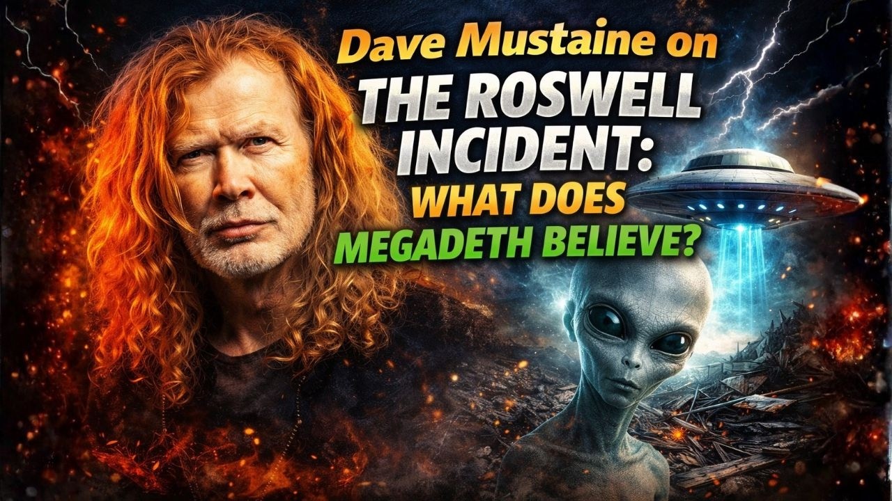 Dave Mustaine on The Roswell Incident: What Does Megadeth Believe?