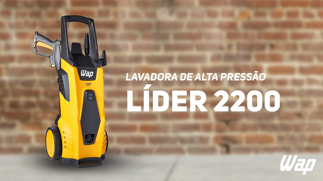 Lavadora de alta press&atilde;o | L&iacute;der 2200