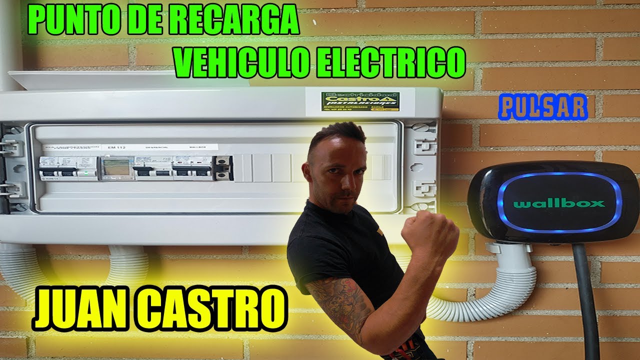 ⚡INSTALACION ELECTRICA DE PUNTO DE RECARGA VEHICULO ELECTRICO⚡  - WALLBOX PULSAR