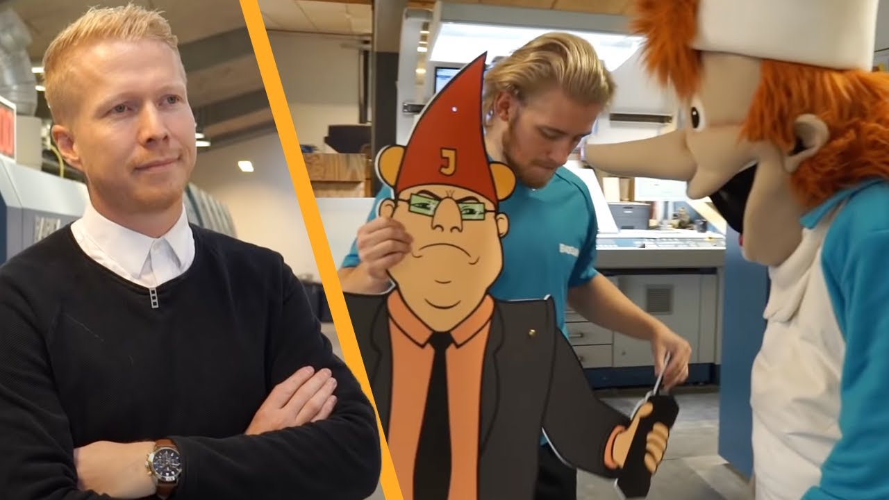 Dellekaj laver en kæmpe Sprælle-Træls