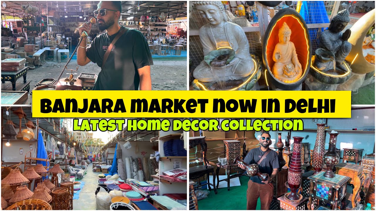 Banjara Market Now in Delhi | Latest Home Decor Collection #banjaramarket #homedecor #interior #deco