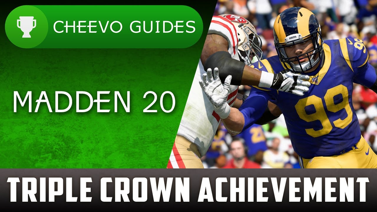 MADDEN NFL 20 - Triple Crown | Achievement / Trophy Guide