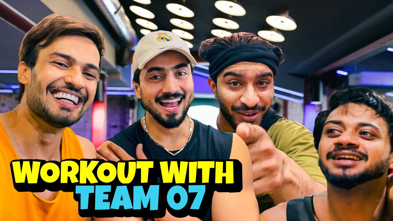 WARKOUT WITH TEAM07 🫂