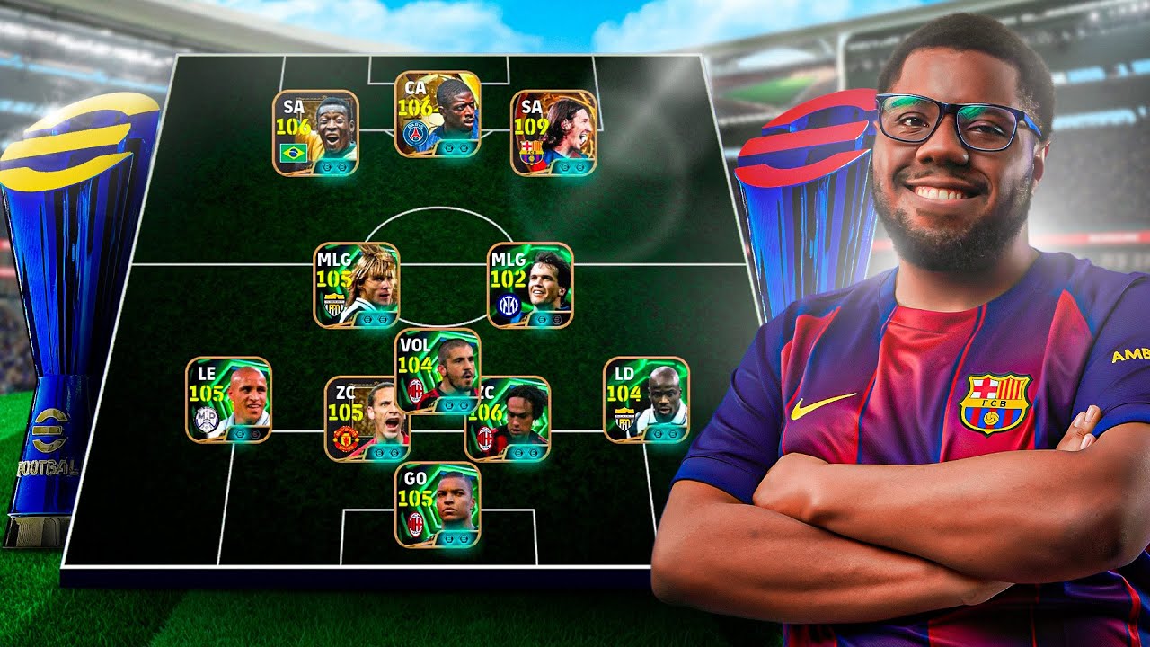 TERÇOU NA LIGA EFOOTBALL - TOP 163 NA RANK