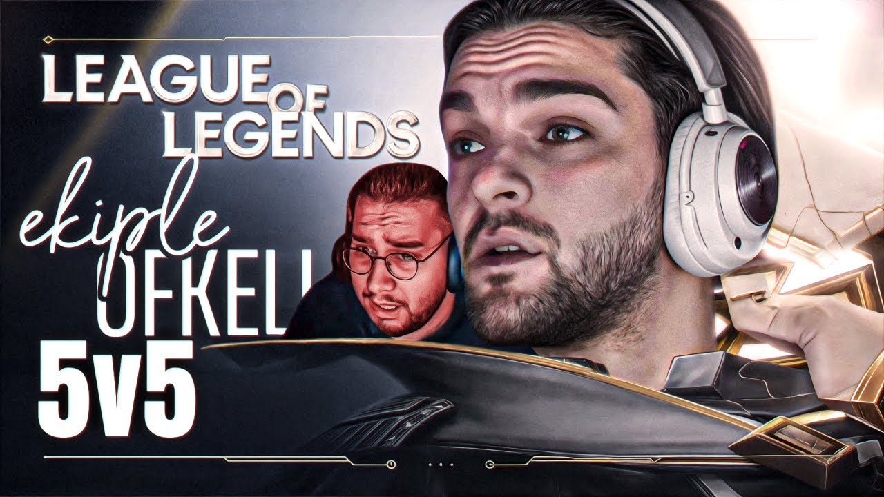 DÜNYANIN EN GERGİN 5v5'i | EKİPLE LEAGUE OF LEGENDS @erayozkenar