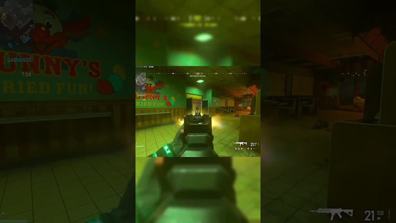 AR player jogando de SMG ☠️ 