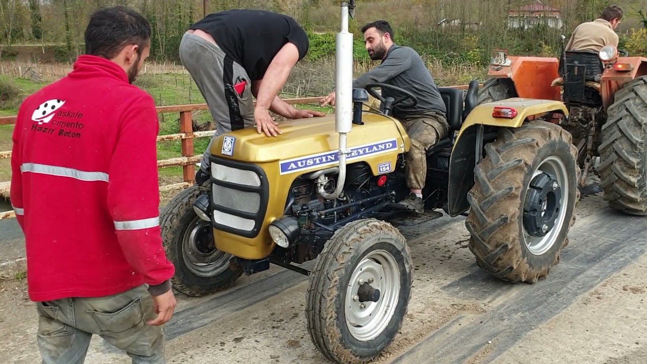 Austin leyland 154 vs 480 Türkfiat traktör çekişmesi.(leylanda herşey serbest.😌)