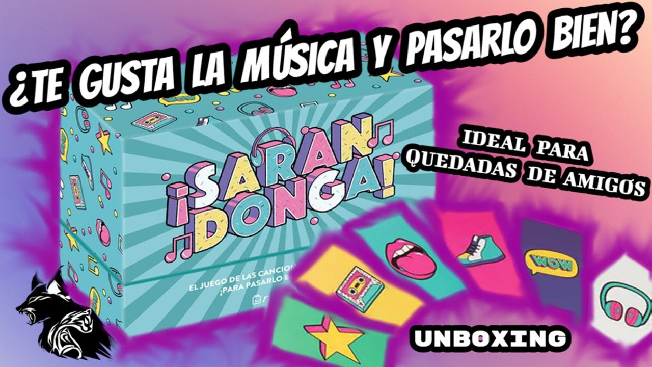 🎤 SARANDONGA - Juego de mesa Unboxing