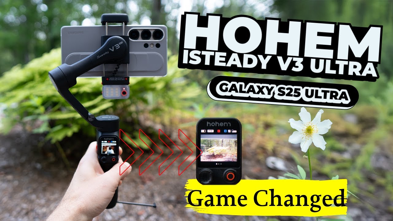 Hohem iSteady V3 Ultra Phone Gimbal Testing with Galaxy S25 Ultra