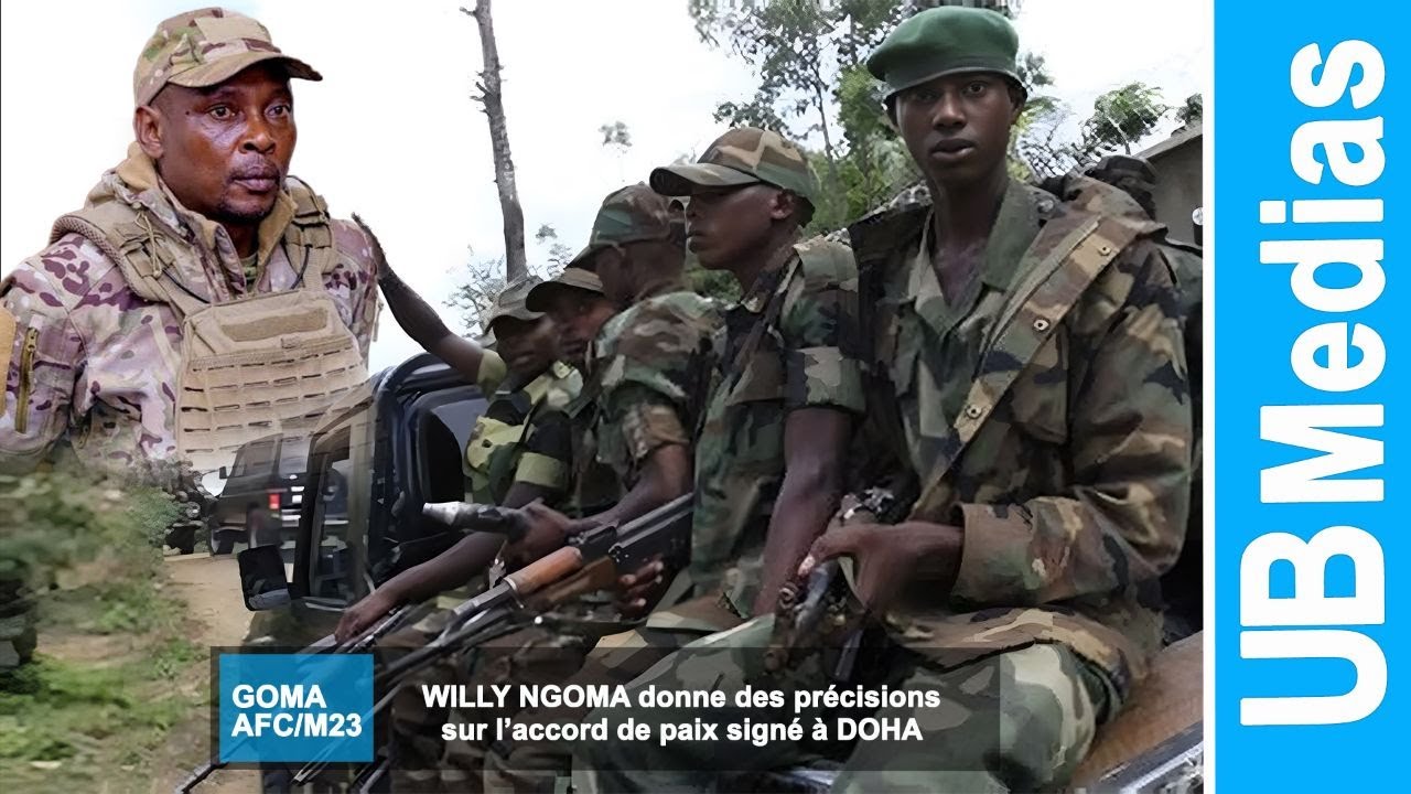 M23 | WILLY NGOMA donne des précisionssur l'accord de paix signé à DOHA | Journal