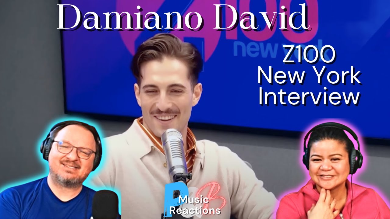 Damiano David (MÅNESKIN)  (Z100 interview) | Couples Reaction!