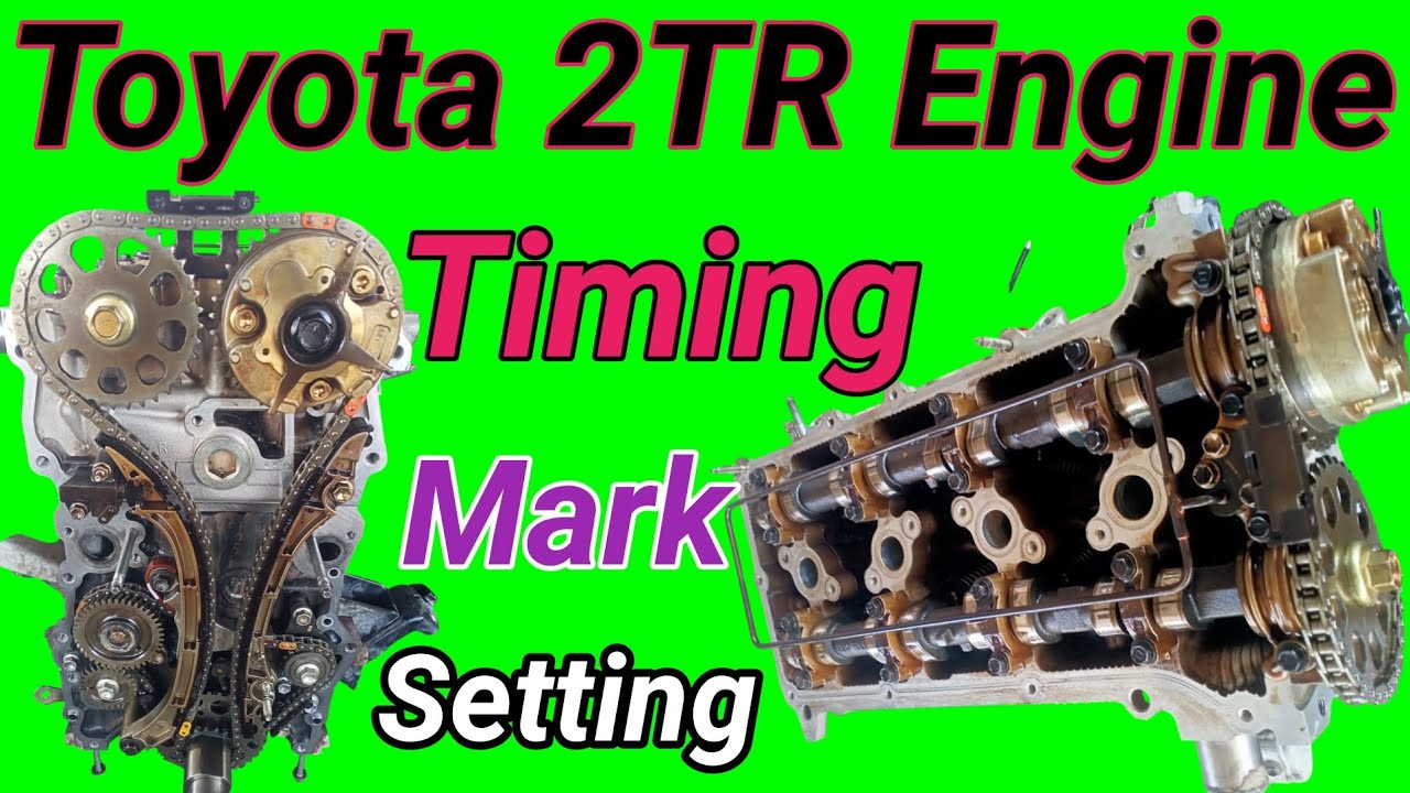 Toyota Hilux 2TR Engine Timing Marks & Head Fitting | Camshaft Setup Step-by-Step Guide 🔧