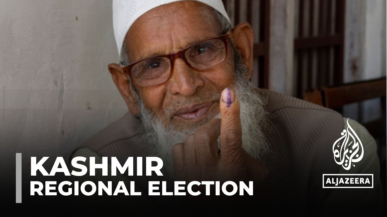 India&rsquo;s Kashmir holds first regional election since losing autonomy